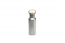 Drinking bottle stainless steel / bamboo, Heritage Collection